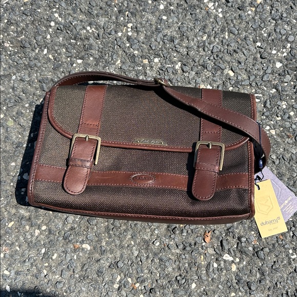 Dubarry of Ireland clones bag olive leather crossbody NWT - Picture 1 of 5